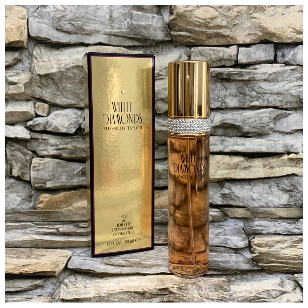 New Elizabeth Taylor White Diamonds Perfume Classic Designer 1.7oz Bottle NIB
